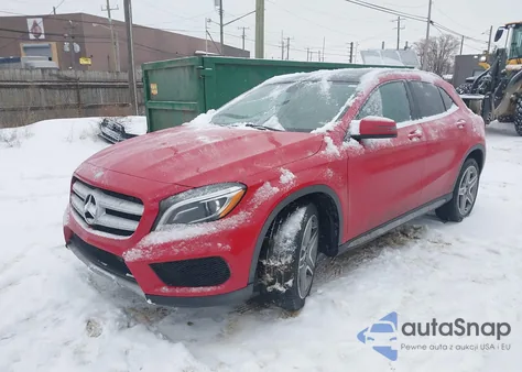 2015 Mercedes-Benz Gla 250 4Matic z USA, uszkodzony, nr VIN WDCTG4GB4FJ090581